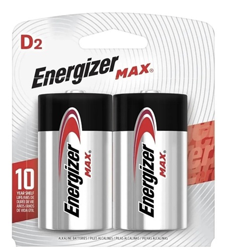 Pilas Energizer Grandes D Larga Duracion Alcalinas mm
