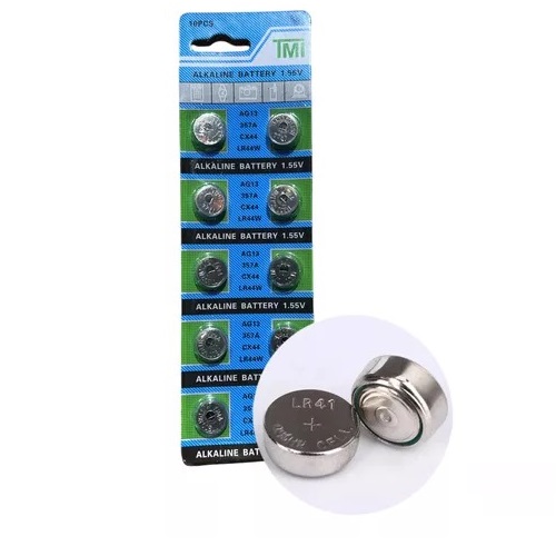 Pack 10 pilas LR44