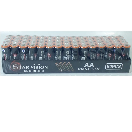 Pack 4 pilas AA Star Vision 