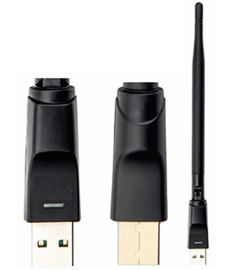 Placa WIFI USB con Antena DN-W150U3