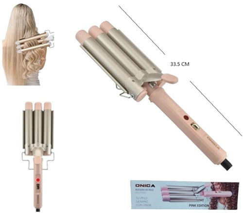 Plancha y Buclera Rizadora Triple CP216ii