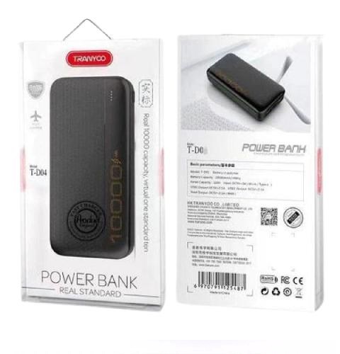 Power Bank T-D04 10.000 mah Alta Calidad