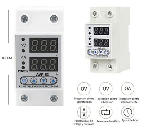 Protector de tension electrica HQ-80ii