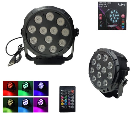 Proton 12 led Potentes Control Remoto 1012ii