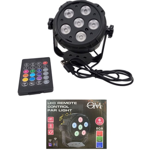 Proton 6 Luces con Control Remoto mm