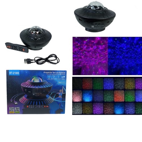 Proyector BT-21005 Galaxia con Laser + Parlante Bluetooth