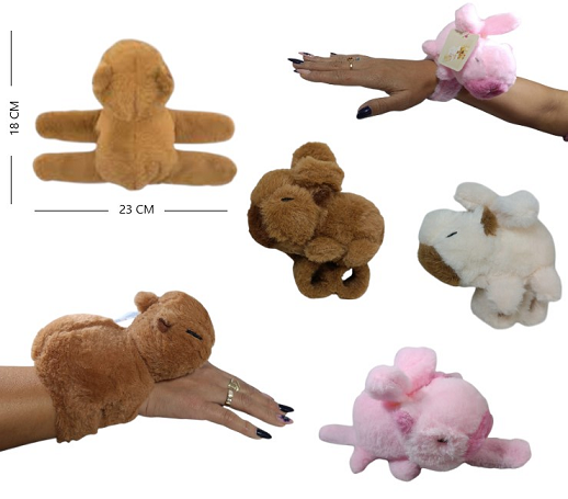 Pulsera Capybara alas con movimiento ii2205