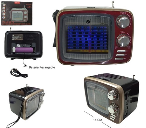 Radio Vintage + BT USB etc 1641ii