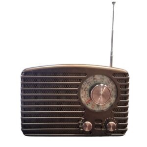 Radio Vintage AM-FM USB BT Auxiliar 167aa