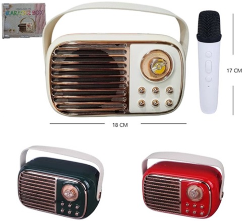 Radio Parlante con Microfono Karaoke etc 1956ii