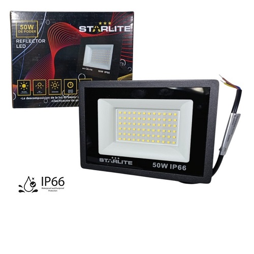 Reflector potente interior - exterior 50w 220v 050