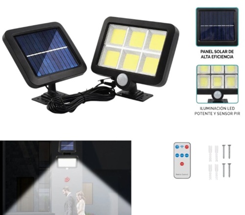 Reflector Solar + Panel separado + Control 799ii