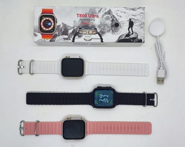 Reloj oo SmartWatch T800 Ultra: Llam Carg Mag Mens Dep
