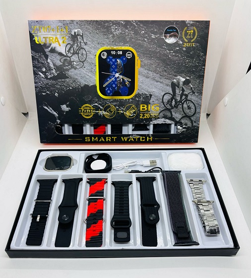 SmartWatch Ultra 2 oo 7 mallas Llam Mens DepÂ 