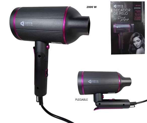 Secador Cabello 2.000w Plegable ii 1652