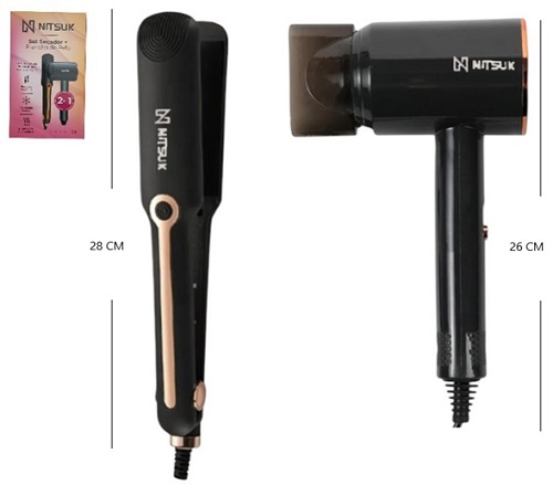 Kit Secador Pelo + Plancha SKD-4ii