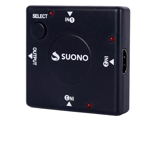 Selector HDMI: ingresan 3 se