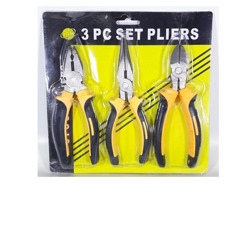 Set de 3 Pinzas Alicates K-137