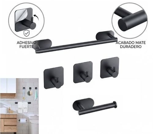 Set de 5 Accesorios Cocina Toilette 632ii