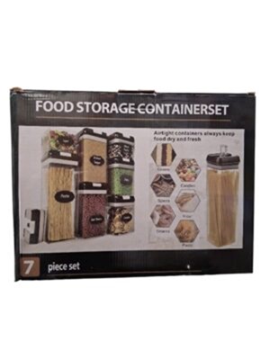 Set de 7 Contenedores HermÃ©ticos aa