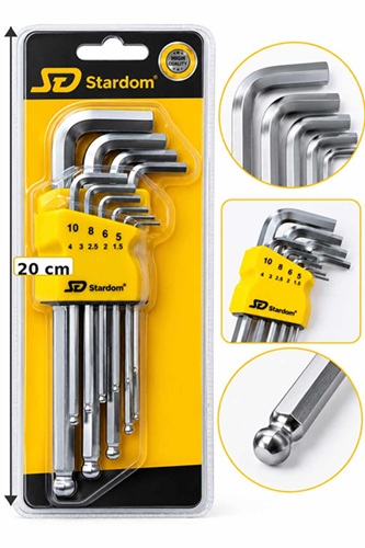 Set 9 Llaves Allen SD8239ii