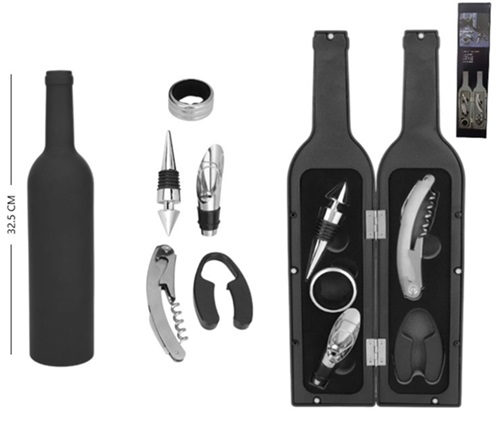 Set Destapa Botellas de Vino con Accesorios 328ii