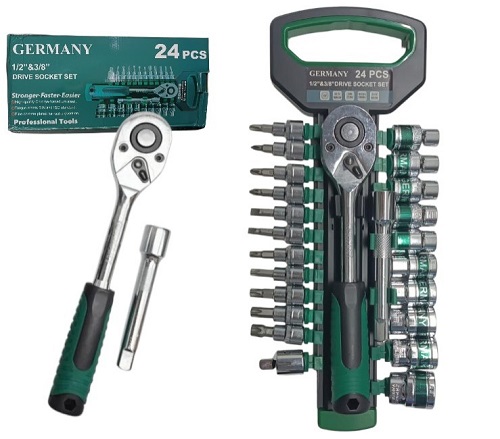 Set Herramientas 26 Llaves Tubos XR-24ii