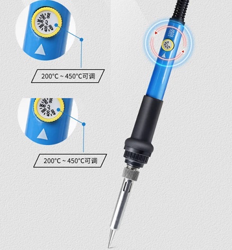 Soldador de EstaÃ±o con Control Temperatura SQ-K103T