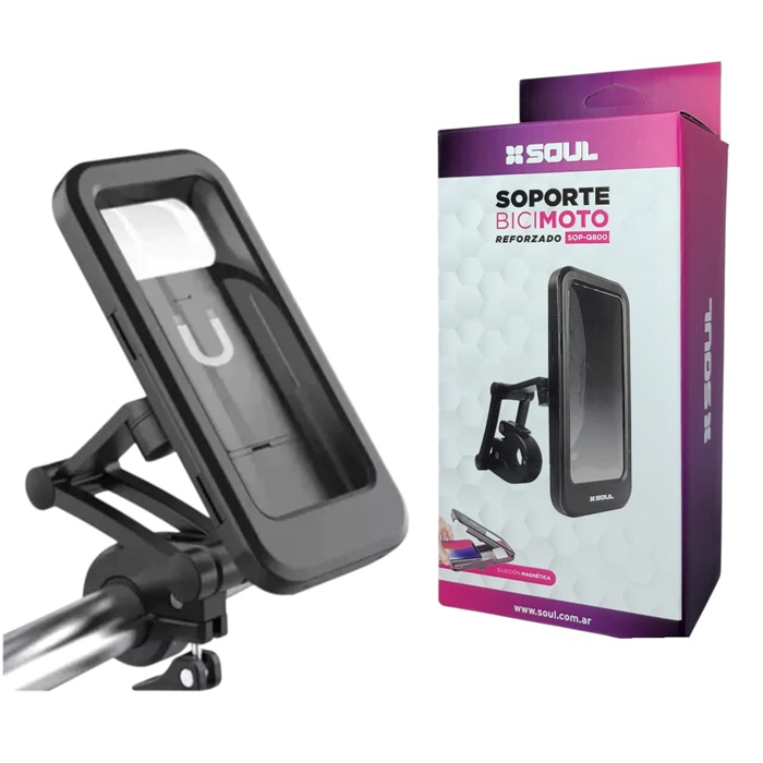 Soporte Bici Moto Tactil Impermeable Q800mm