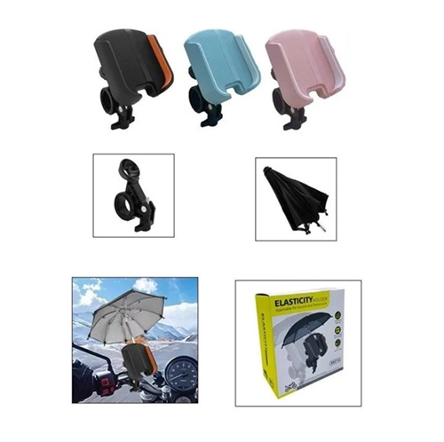 Soporte de Celular Bici Motos + Paragua SX27-A