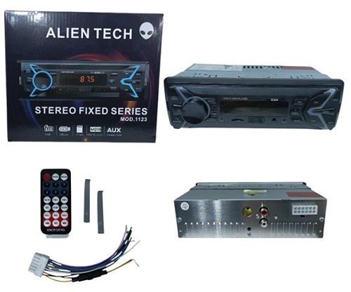 Stereo Alien Tech 1123ii BT Memoria Radio Aux
