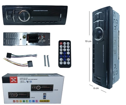 Stereo Bluetooth USB Radio Control etc 178ii