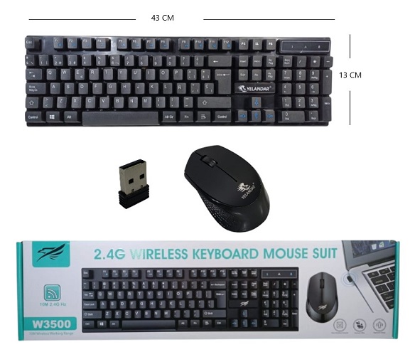 Kit Teclado y Mouse Inalambrico ii3500