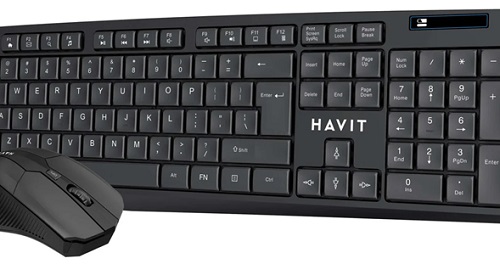 Kit Teclado y Mouse Inalambrico Havit KB278