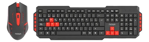 Kit Teclado + Mouse Gamer Noga NKB-350