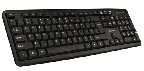 Teclado Clasico USB Negro Noga 78011