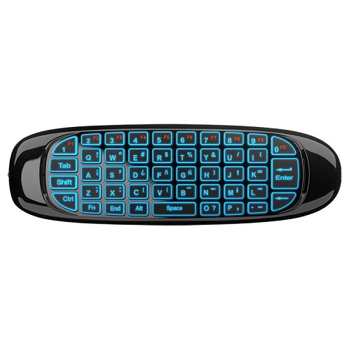 Mini Teclado Control Remoto Retroiluimnado Noga AIR TV, Tv Box, 