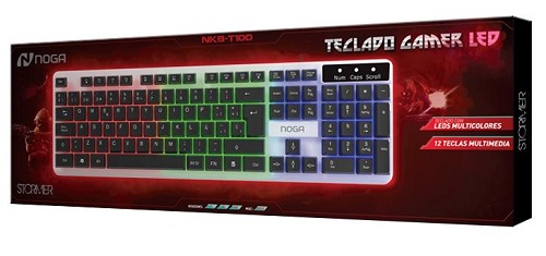 Teclado Gamer con Iluminacion Noga NKB-T100