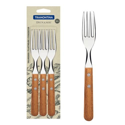 Set 3 Tenedores Tramontina Tradicional ee