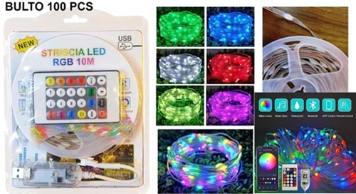 TIRA LED 10 METROS  RGB APP Y CONTROL MM