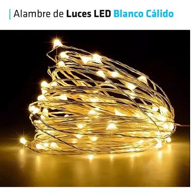 Alambre con iluminaci
