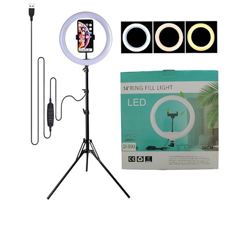Aro Blanco cc Grande 36 cm 3 ton. trÃ­pode 2,10m