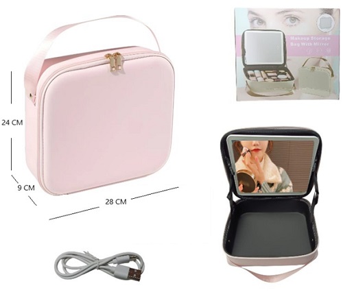 Valija de Maquillaje con Espejo 6600ii