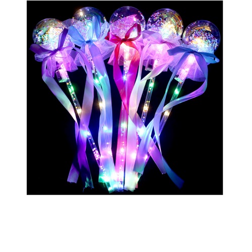 Varas con luces y esfera 3173