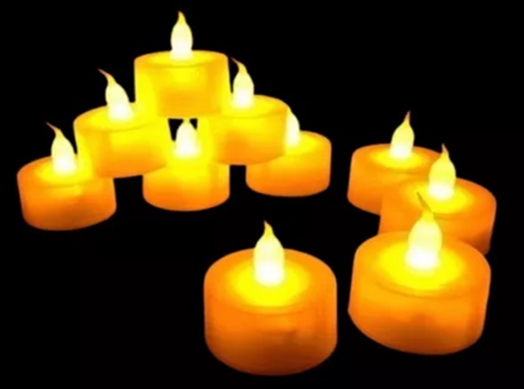 Velas Decorativas gg66 Incluye pilas
