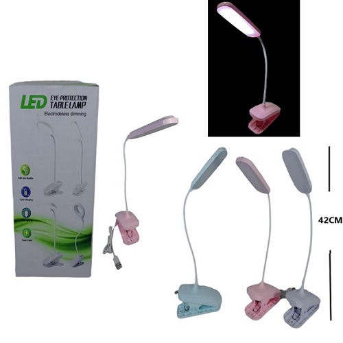 LÃ¡mpara Velador led grande con broche 7019