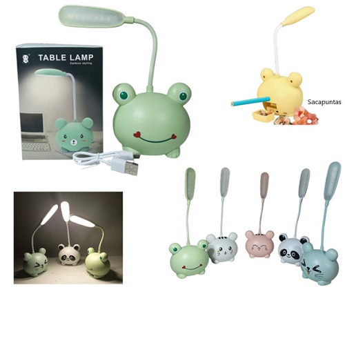 Veladores Led Recargables Animales Variados VEL-81021