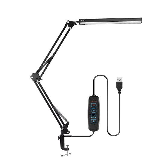 Velador Led MT-305 Grande Articulado con morsaÂ 