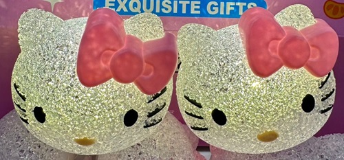 Kitty con Iluminacion Velador Decoracion 11aa