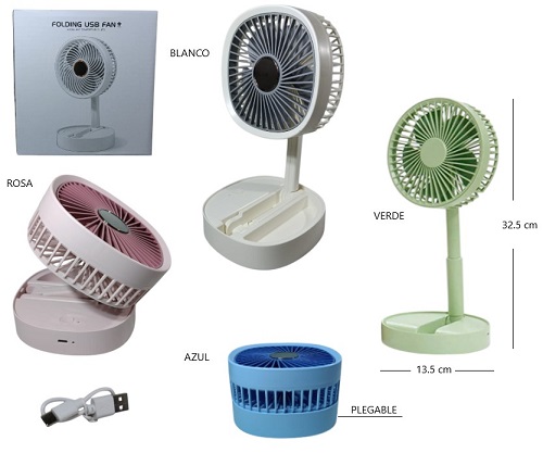 Ventilador Portatil Plegable 114009iiÂ 